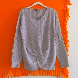 Women's cable knit sweater